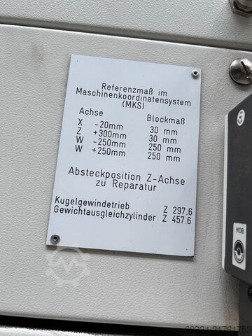 CNC - draaicentrum - verticaal SCHERER FEINBAU VDZ 120 rechts