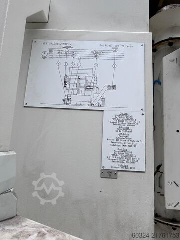 CNC - draaicentrum - verticaal SCHERER FEINBAU VDZ 120 rechts