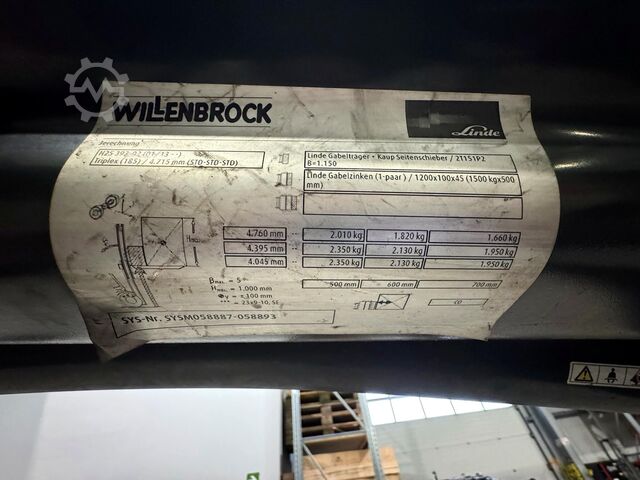 2015 Service + keuring volgens UVV tot 02/2027, 9.926 bedrijfsuren Linde H25D