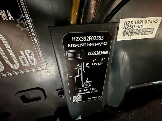 2015 Service + keuring volgens UVV tot 02/2027, 9.926 bedrijfsuren Linde H25D