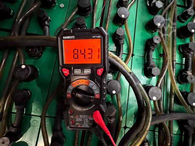 2018 Service + UVV 02/2027 12.087 timer Linde E25L
