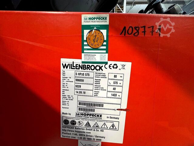2018 Service + UVV 02/2027 12.087 timer Linde E25L
