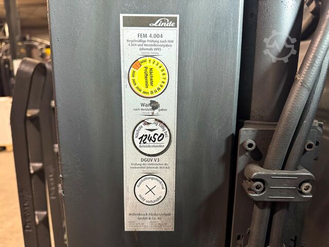 2020 Serwis + UVV 01/2027 11 450 godzin Linde E30HL