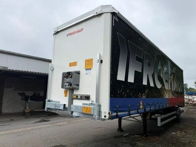 Bâche Fruehauf City Curtainsider steering axle