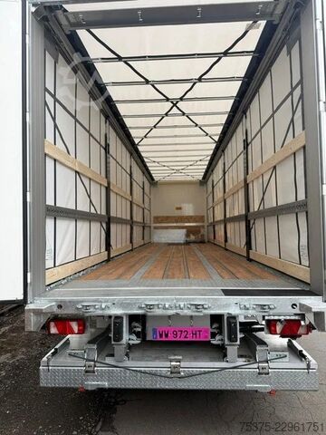 Bâche Fruehauf City Curtainsider steering axle