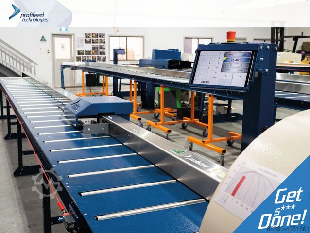 Oprire de măsurare ferăstrău, 8m ProfiFeed Technologies ProfiStop Omicron (Optimiser Software)