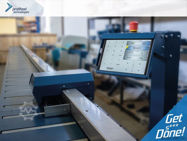 Oprire de măsurare ferăstrău, 8m ProfiFeed Technologies ProfiStop Omicron (Optimiser Software)