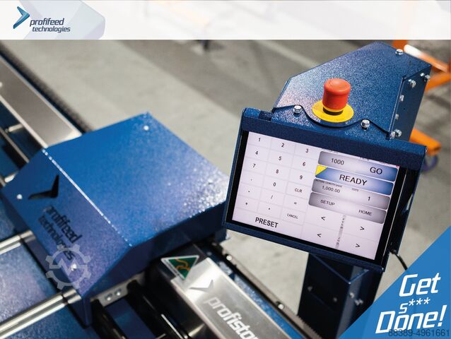 Oprire de măsurare ferăstrău, 8m ProfiFeed Technologies ProfiStop Omicron (Optimiser Software)