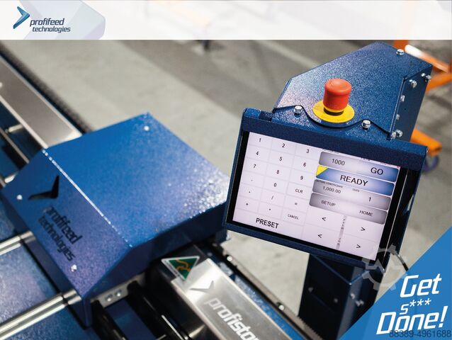 Oprire de măsurare ferăstrău, 10m ProfiFeed Technologies ProfiStop Omicron (Optimiser Software)