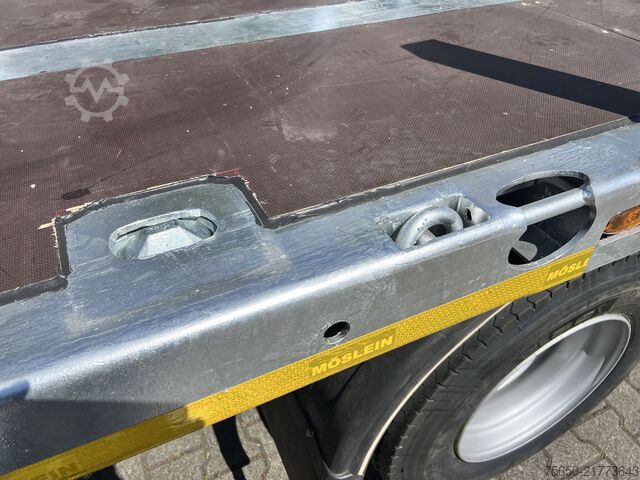 Otevřený přívěs Möslein T 2 Plato 7,60 m  2 Achs Jumbo- Plato- Anhänger Mega