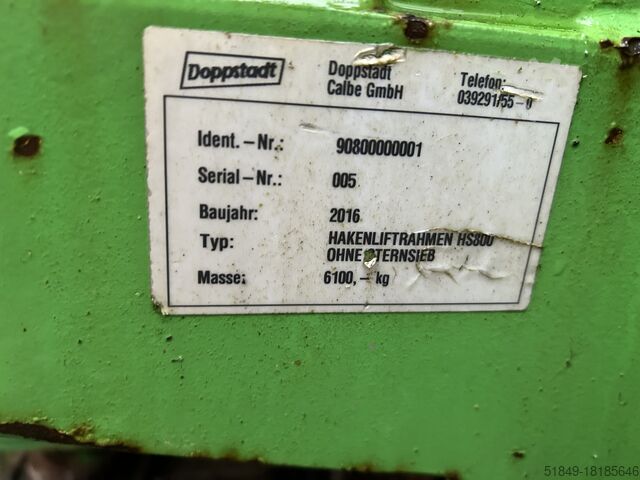 Pont d'écran Doppstadt HS 800