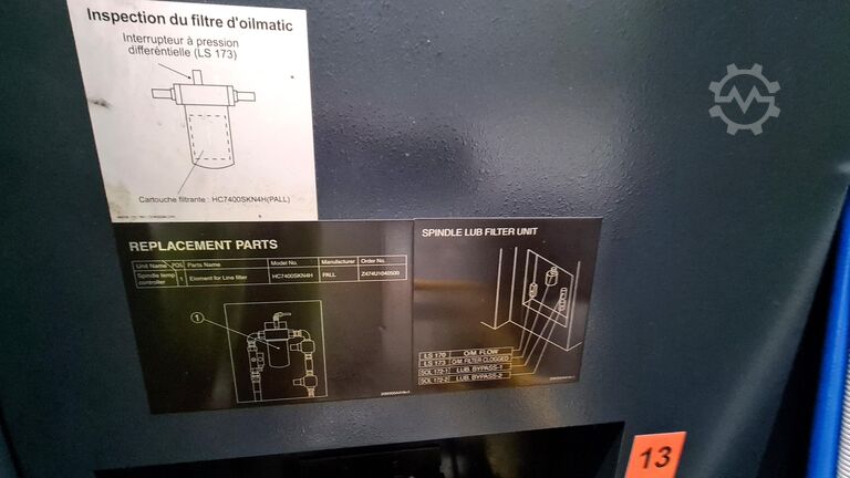 Horizontal-Bearbeitungszentrum Makino A88 A90