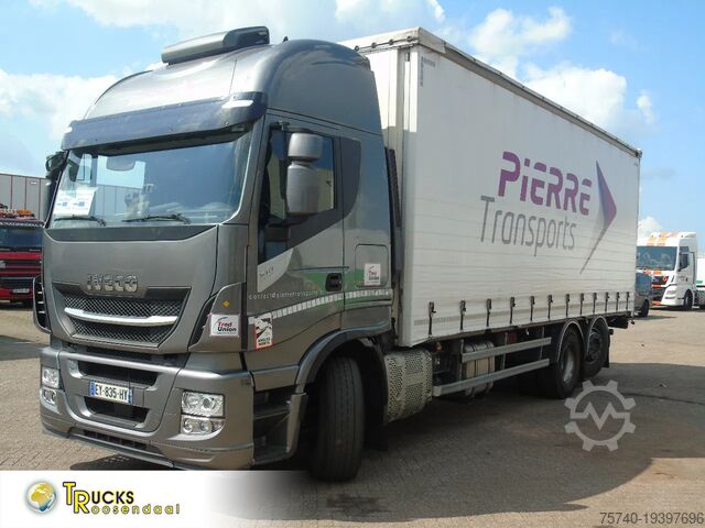 Sliding tarpaulin Iveco Stralis 510 + EURO 6 + STEERING AXLE