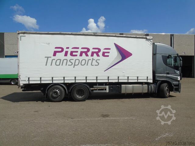 Sliding tarpaulin Iveco Stralis 510 + EURO 6 + STEERING AXLE