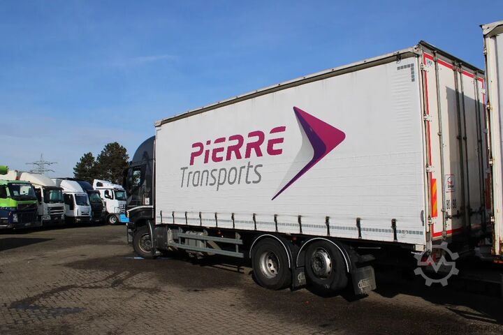 Sliding tarpaulin Iveco Stralis 510 + EURO 6 + STEERING AXLE
