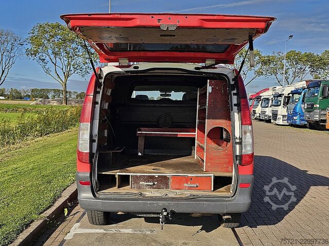 MERCEDES-BENZ VITO 116 L2 podwójna kabina 4x4, klimatyzacja, automatyczna skrzynia biegów, ogrzewani MERCEDES-BENZ VITO 116 L2 dubbele cabine 4x4 ac automaat stan...