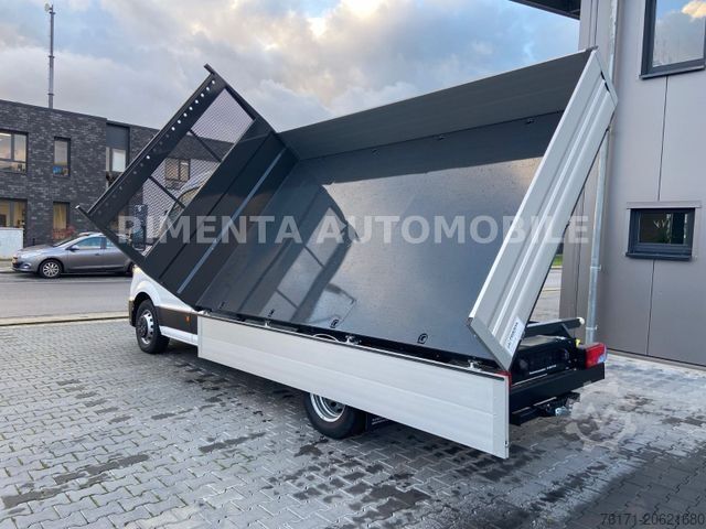 Kiepwagen bestelauto VOLKSWAGEN Crafter 50 3,5to 3-SKIPPER AHK NAVI KLIMA TEMPO