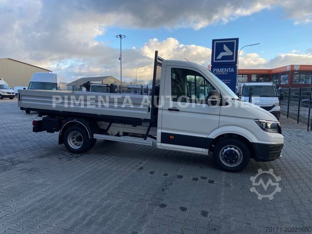 Kiepwagen bestelauto VOLKSWAGEN Crafter 50 3,5to 3-SKIPPER AHK NAVI KLIMA TEMPO