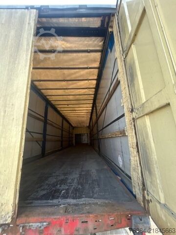 Semirremolque abierto con toldo KRONE SD TAUTLINER, EDSCHA-VERDECK, MERCEDES-ACHSEN, COIL
