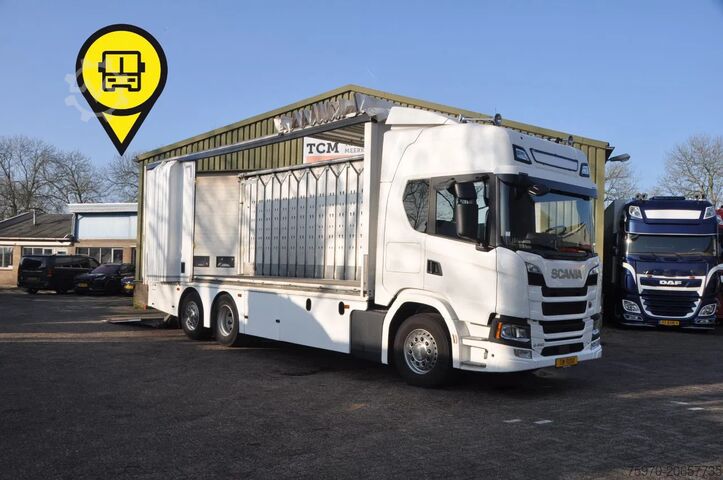 Skjutbar presenning Scania G450 NGS 6X2*4 2022 RETARDER 299.365km
