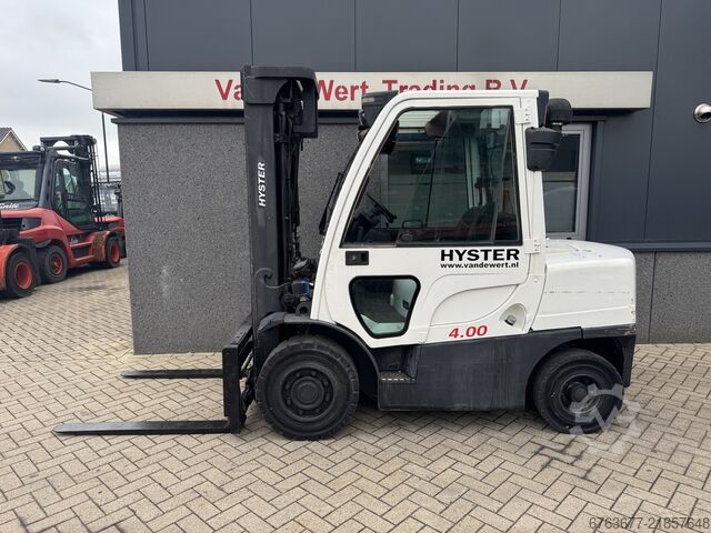 Hyster H4.0FT5 Triplo 515 sollevamento libero / traslatore laterale / posizionatore forche Diesel 20 HYSTER H4.0FT5 Triplo 515 Freelift / Sideshift / Vorkversteller Diesel 2008