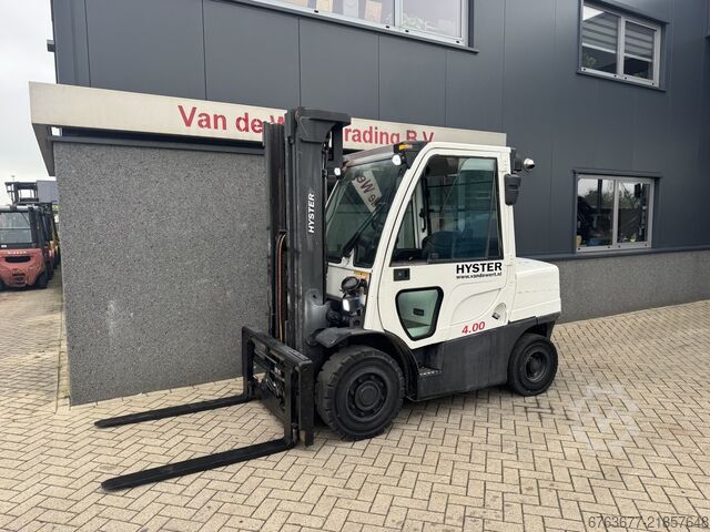 Hyster H4.0FT5 Triplo 515 sollevamento libero / traslatore laterale / posizionatore forche Diesel 20 HYSTER H4.0FT5 Triplo 515 Freelift / Sideshift / Vorkversteller Diesel 2008