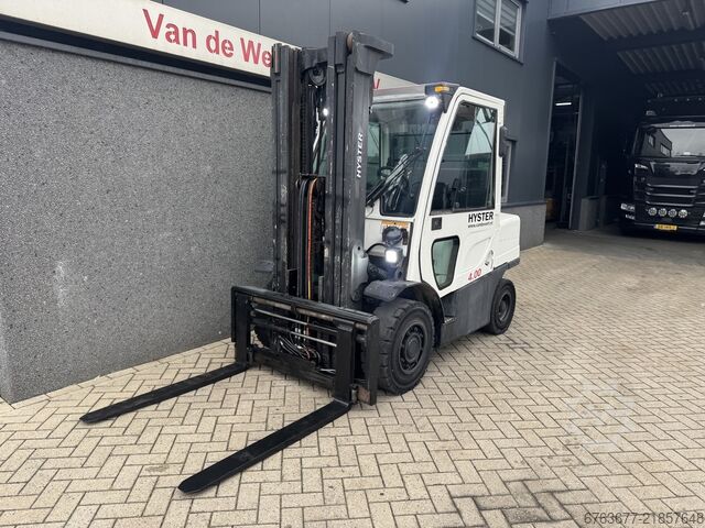 Hyster H4.0FT5 Triplo 515 sollevamento libero / traslatore laterale / posizionatore forche Diesel 20 HYSTER H4.0FT5 Triplo 515 Freelift / Sideshift / Vorkversteller Diesel 2008
