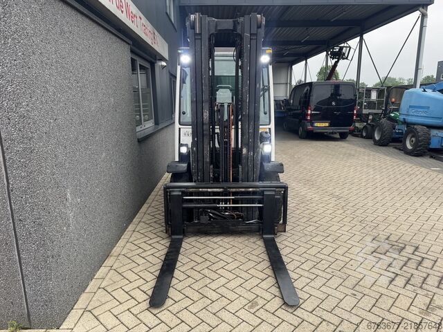 Hyster H4.0FT5 Triplo 515 sollevamento libero / traslatore laterale / posizionatore forche Diesel 20 HYSTER H4.0FT5 Triplo 515 Freelift / Sideshift / Vorkversteller Diesel 2008