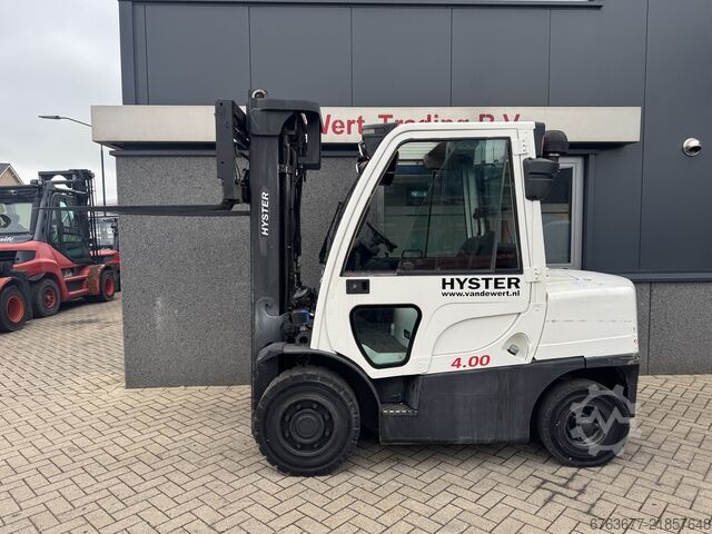 Hyster H4.0FT5 Triplo 515 sollevamento libero / traslatore laterale / posizionatore forche Diesel 20 HYSTER H4.0FT5 Triplo 515 Freelift / Sideshift / Vorkversteller Diesel 2008