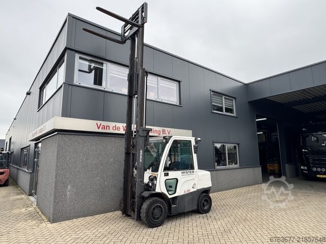 Hyster H4.0FT5 Triplo 515 sollevamento libero / traslatore laterale / posizionatore forche Diesel 20 HYSTER H4.0FT5 Triplo 515 Freelift / Sideshift / Vorkversteller Diesel 2008