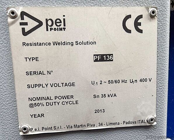 Máquina de soldar por pontos Pei Point PF 136
