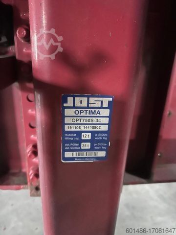 Dieplader oplegger LECITRAILER S51 Tieflader 42 000 kg