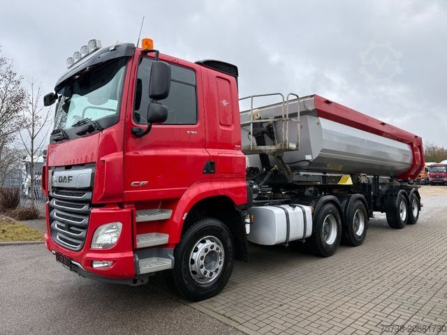 Standaard trekker DAF CF 530 6x4 Intarder + Schwarzmüller Hardox