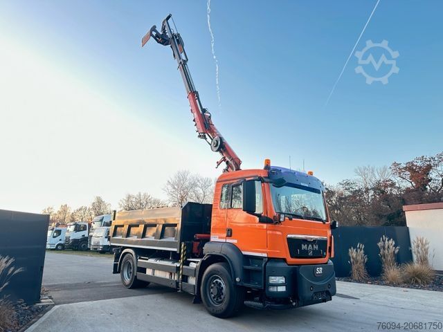 Autolaadkraan MAN TGS 18.320 4x4 Kipper KRAN 21m FUNK Winterdienst