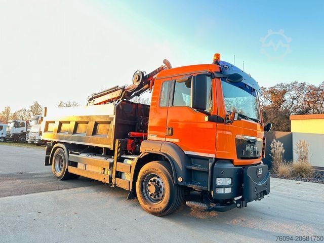 Autolaadkraan MAN TGS 18.320 4x4 Kipper KRAN 21m FUNK Winterdienst