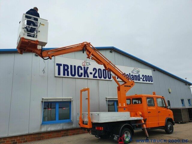 Van Mercedes-Benz Vario 614 Ruthmann 12m Arbeitsbühne 1000V Isol.