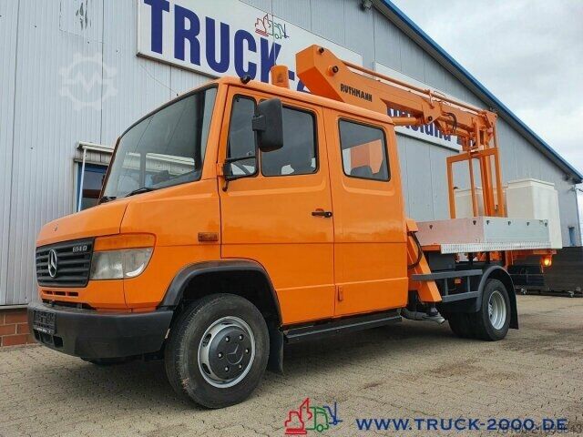 Van Mercedes-Benz Vario 614 Ruthmann 12m Arbeitsbühne 1000V Isol.