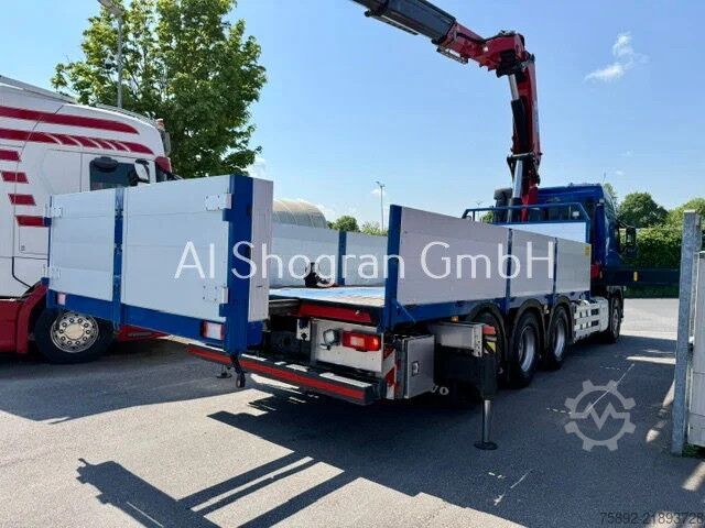 Læsseplatform Volvo FH 500 8x4 / HMF 5020 K6 + Fly Jip K5 Funk / Eu6