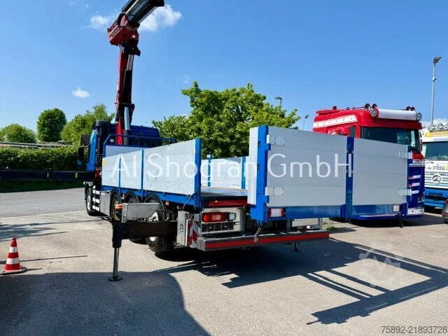 Læsseplatform Volvo FH 500 8x4 / HMF 5020 K6 + Fly Jip K5 Funk / Eu6