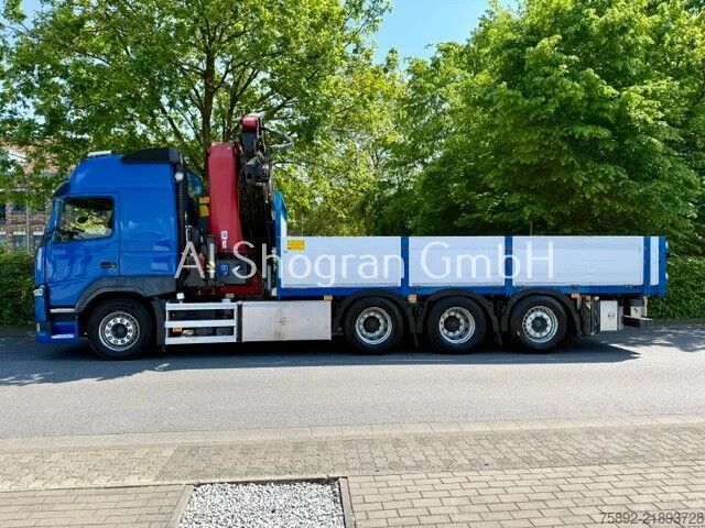 Læsseplatform Volvo FH 500 8x4 / HMF 5020 K6 + Fly Jip K5 Funk / Eu6