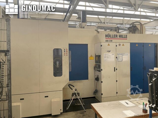 Horisontell maskinbearbetningscenter HULLER HILLE NBH 230