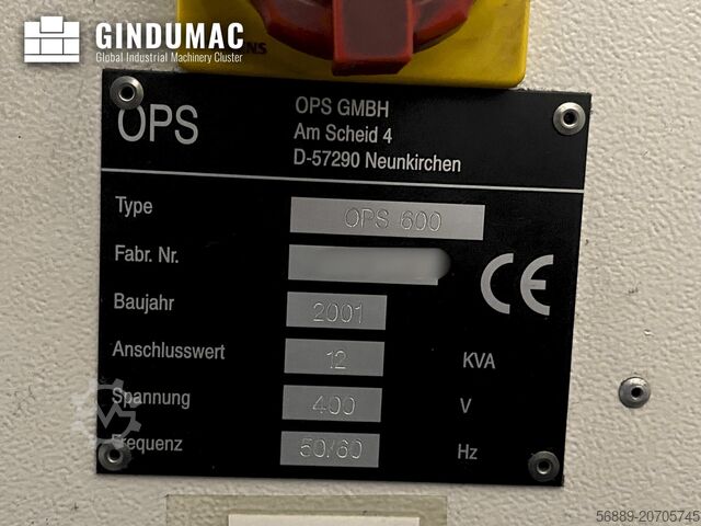 Lodrette bearbejdning center OPS INGERSOLL OPS 600