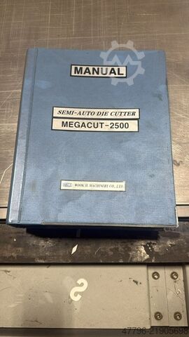 WOOKIL MEGACUT MC-2500 výsekový stroj WOOKIL MC-2500