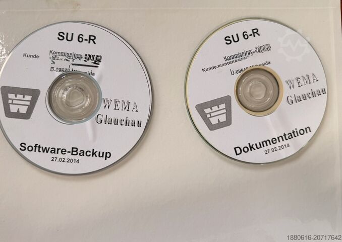 Universell cylindrisk slipmaskin WEMA Glauchau SU 6-R