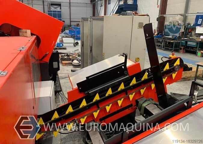 RSA Hochleistungs-Schneidezentrum NC2001 mit Entgrateinheit RASAPLAN 1000 RSA High performance cutting center rasacut NC2001 ...