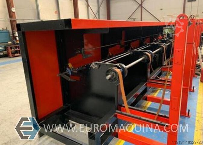 RSA Hochleistungs-Schneidezentrum NC2001 mit Entgrateinheit RASAPLAN 1000 RSA High performance cutting center rasacut NC2001 ...