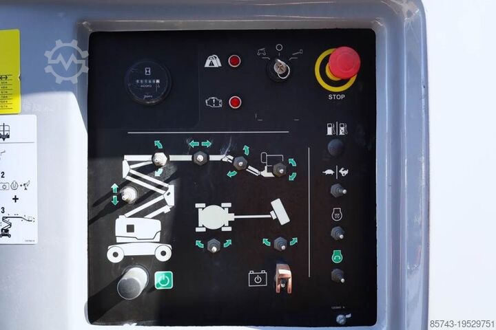 Scharnierende telescopische hoogwerker Genie Z62/40 Diesel, 4x4 Drive, 20.9 m Working Height, 1