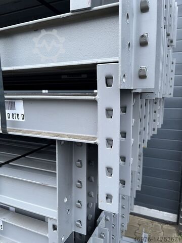 2.100 mm / INP: 80x42 mm / Lading: 2.400 kg SSI Schäfer PR600 Palettenregaltraverse