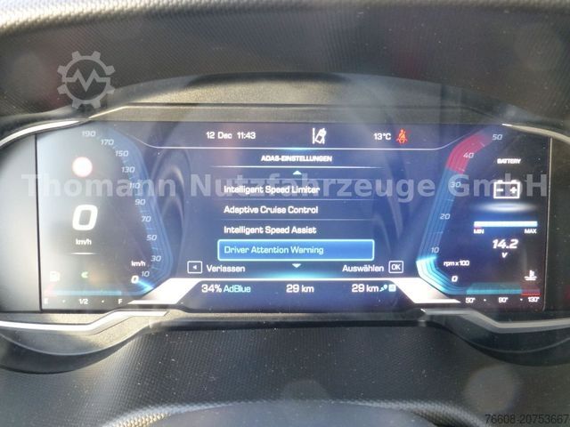 Schuifzeil bestelwagen IVECO Daily 35S18 Pritsche Plane LBW Navi/ACC Tempomat