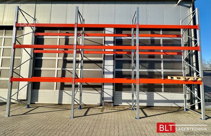 βαρέως τύπου ράφι ca. 8,4 lfm. Palettenregal H: 500 cm Fachlast : 4500 kg , Schwerlastregal